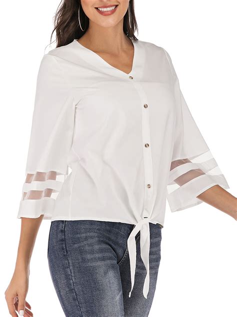 casual blouse designs|women's casual tops and blouses.